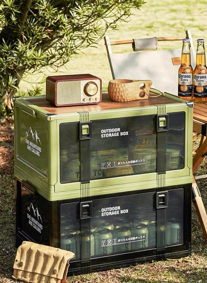 Foldable Storage Box Large Capacity Portable (Outdoor/Indoor Use)