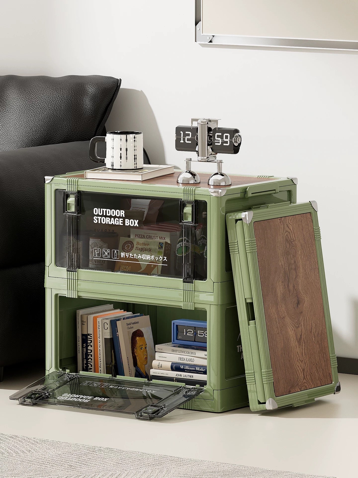 Foldable Storage Box Large Capacity Portable (Outdoor/Indoor Use)